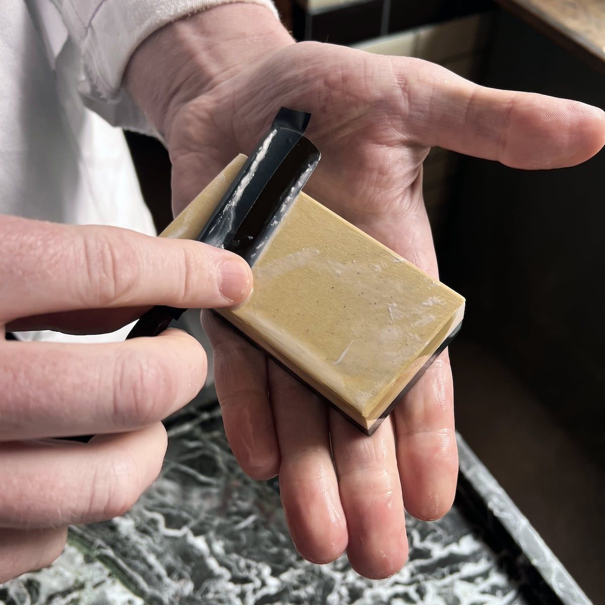 Whetstone Set for Straight Razor Sharpening Coticule