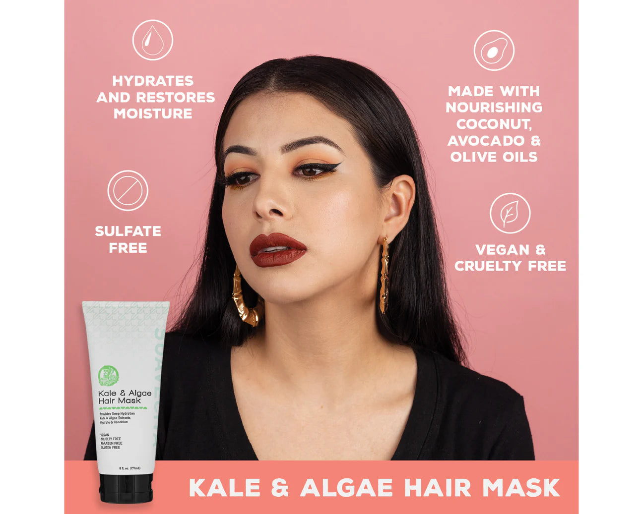 Hair Mask Kale & Algea 177ml