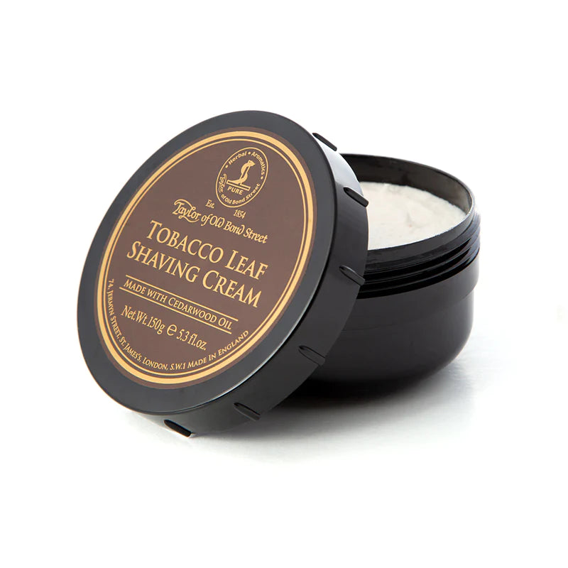 Shaving Cream Bowl Tobacco Leaf 150gr