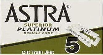 Double Edge Razor Blades ASTRA PLATINUM 5 blades