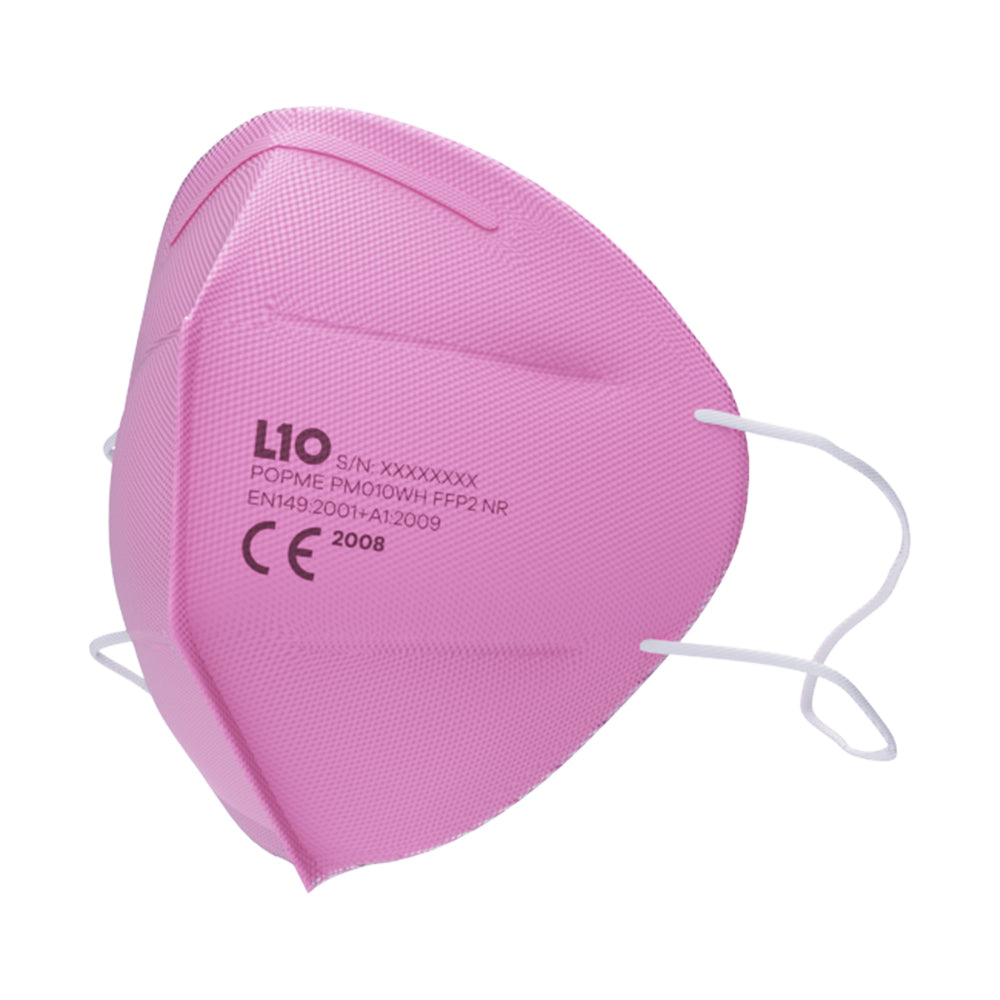 Single Use FFP2 NR Mask EN 149 Pink