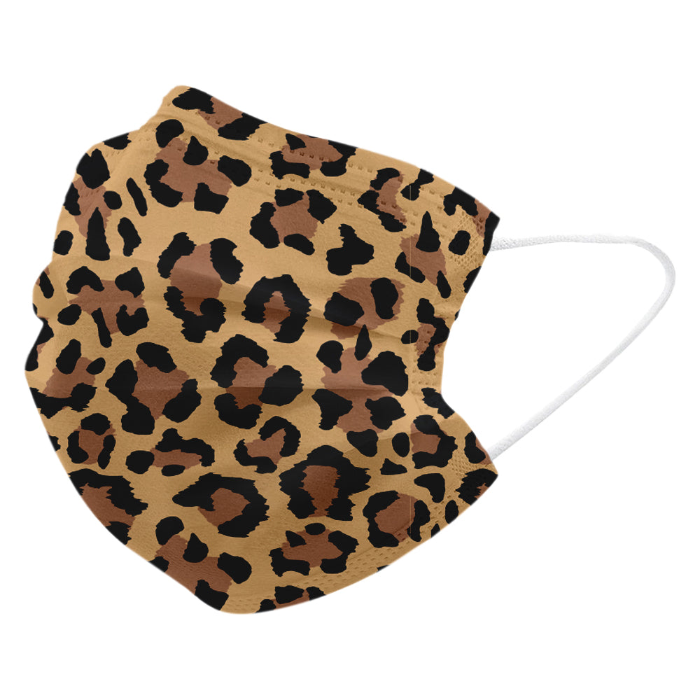 Single Use Surgical Face Mask EN 14683 (Pack of 5pcs) Cheetah