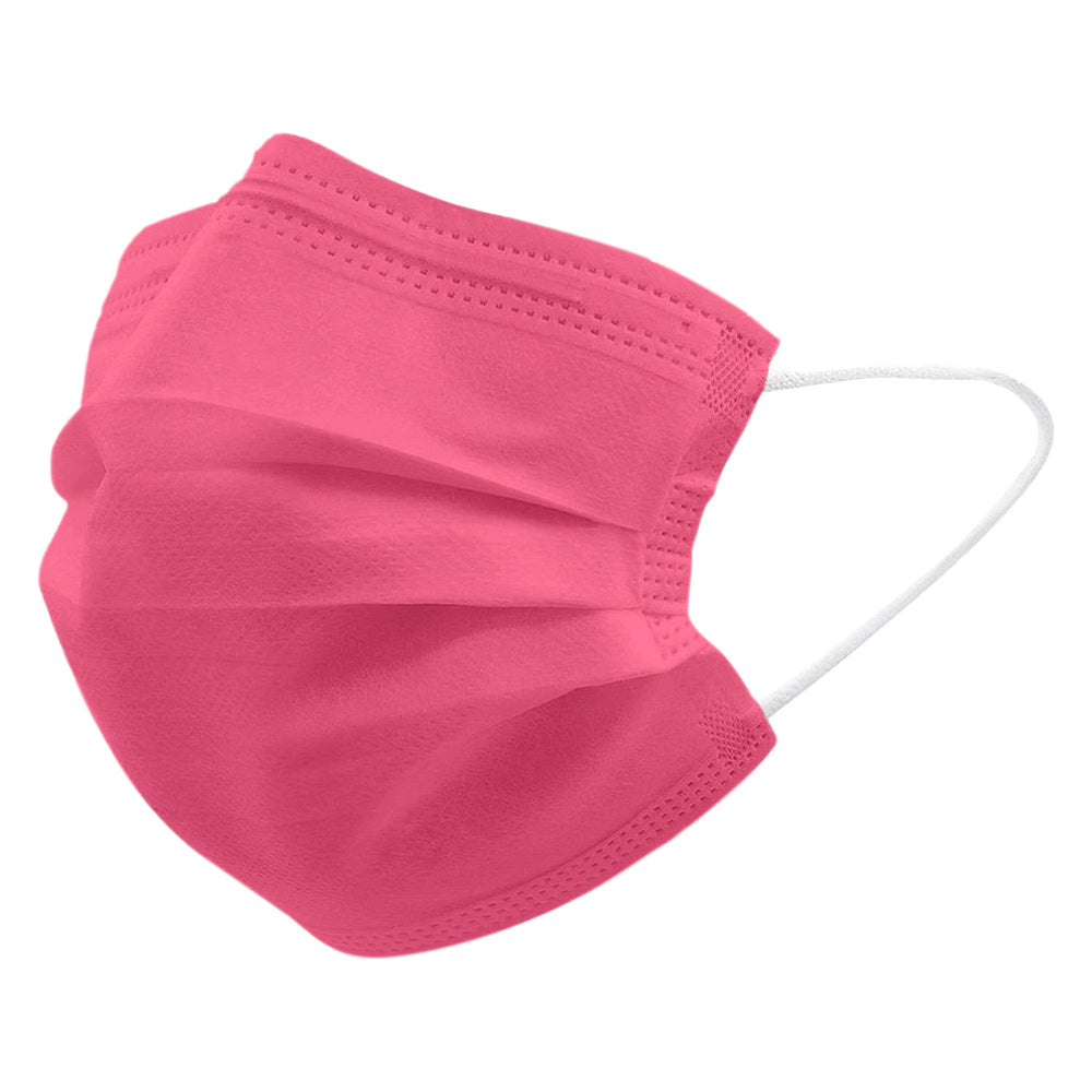 Single Use Surgical Face Mask EN 14683 (Pack of 5pcs) Bubblegum Pink