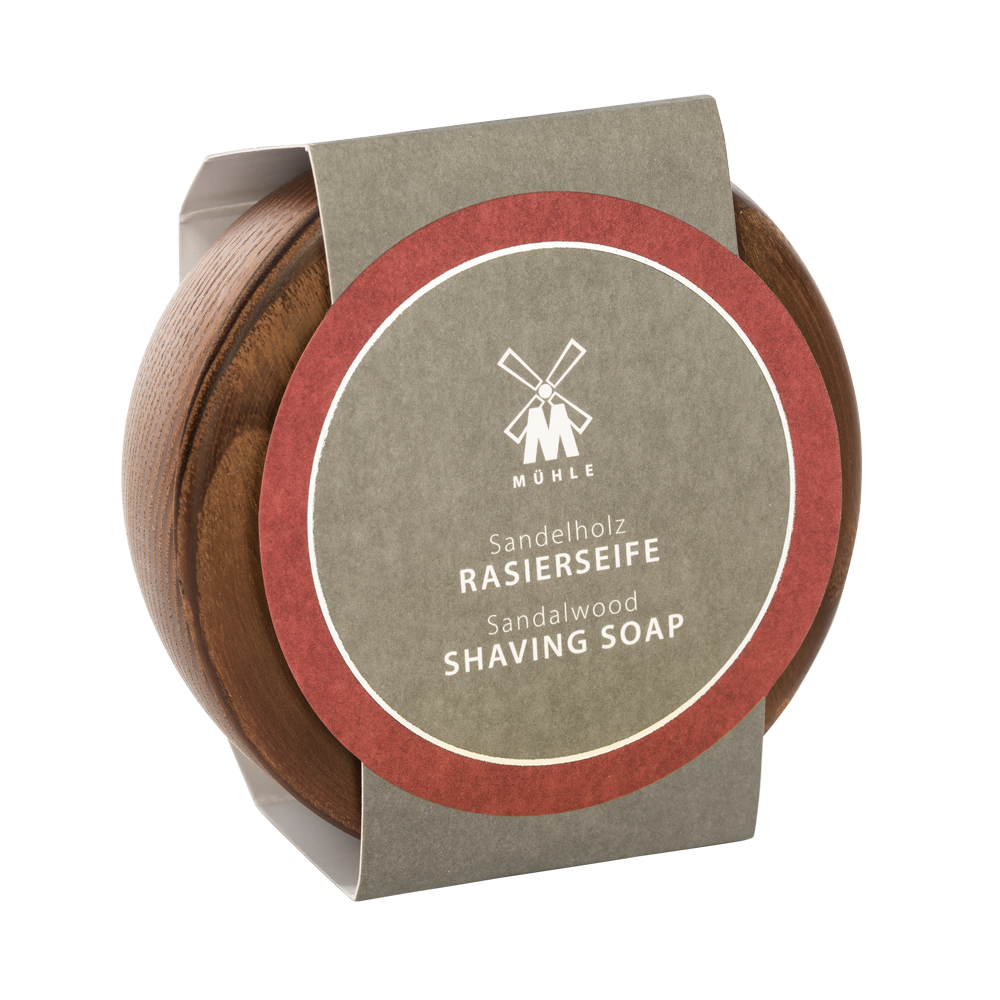 Shaving Soap in Wooden Bowl Sandalwood 65g RN 3 SH